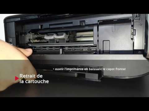 Tutorial FR-EN-DE-NL] Canon Type 1 printer cartridge replacement with front  hold on cart - YouTube