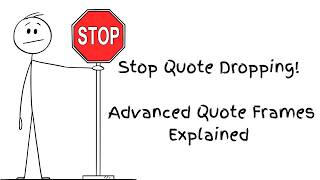 STOP QUOTE DROPPING (10 ADVANCED FRAMES) #embeddingquotes #quoteframes #writingtips #writingadvice