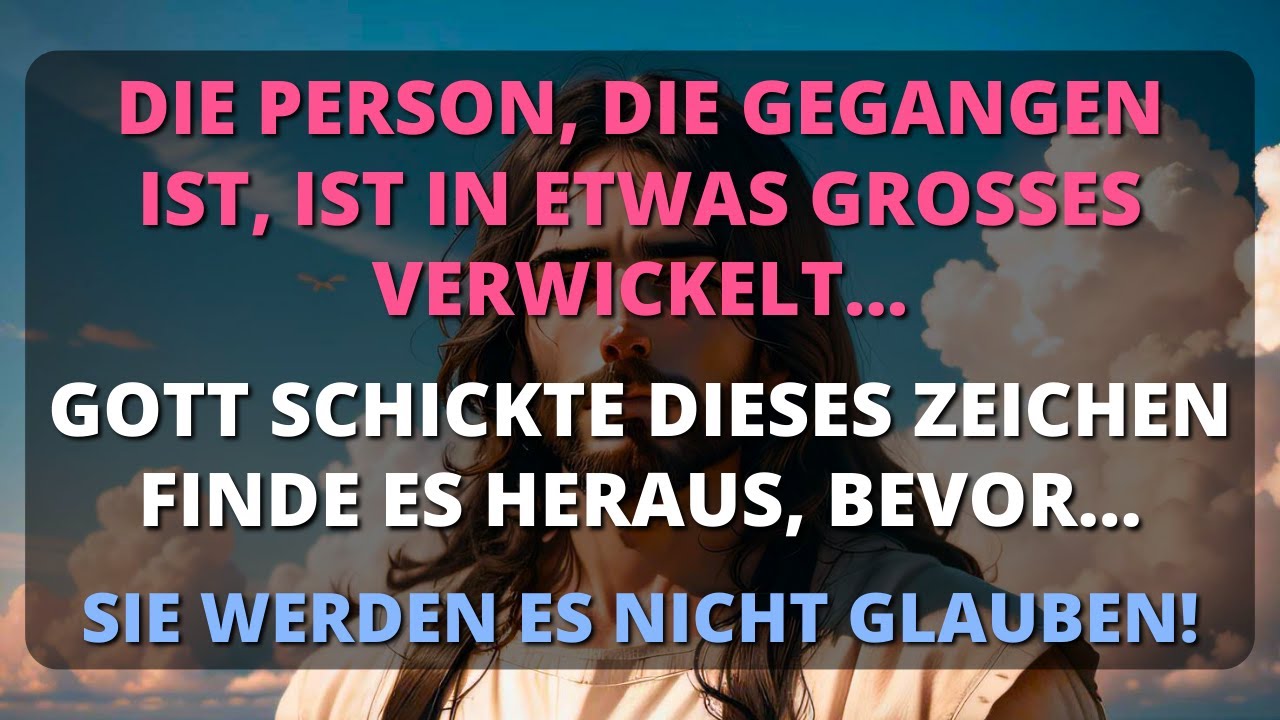 💓 Gott hat dir befohlen, dieses Signal über die Person zu geben, die du