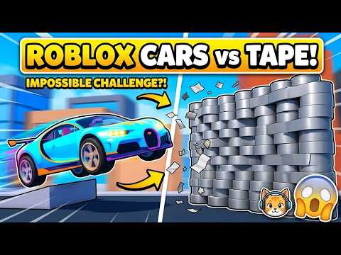 Roblox Cars vs Tape
