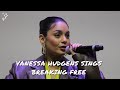 Vanessa hudgens sings breaking free from high school musical along with drew seeley 