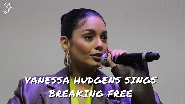 Vanessa Hudgens sings Breaking Free from High Scho...