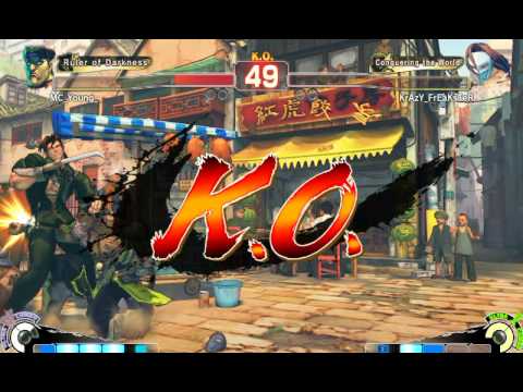 Ultra Street Fighter IV battle: M. Bison vs Vega