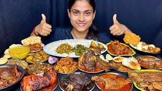 Chicken Liver Gizard Curry Chicken Curry Mutton Kala Bhuna Fish Curry Dal Chawal Gobhi Curry Eating