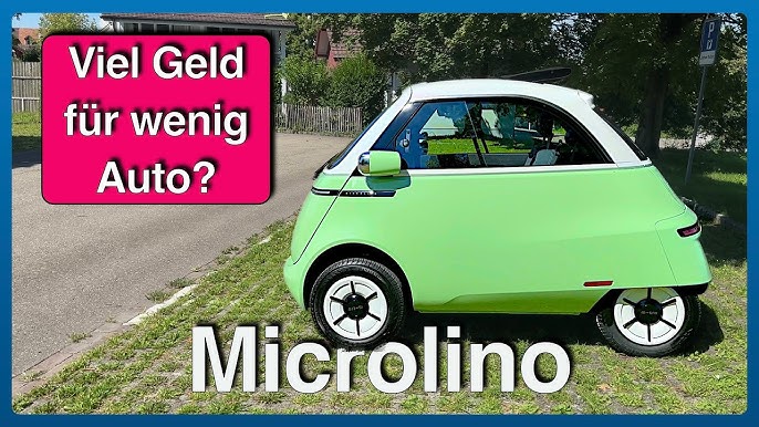 Voici la Microlino, la toute petite voiture qui règlera vos