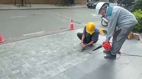 CHỐNG TRƠN TRƯỢT DỐC LÊN XUỐNG TẦNG HẦM TOÀ NHÀ HD MON, LÊ ĐỨC THỌ, TỪ LIÊM, HÀ NỘI - P1