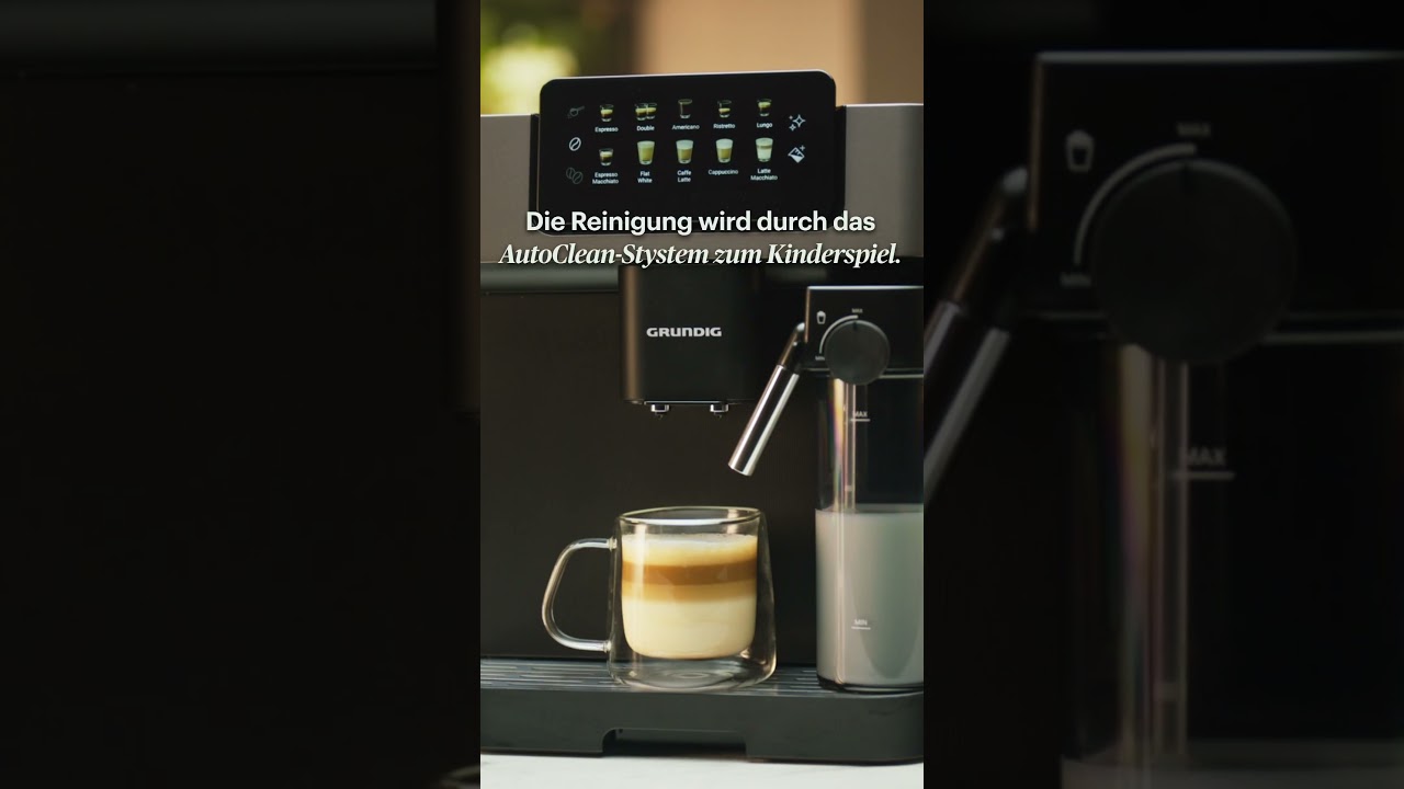 GRUNDIG | Ein Hauch von Barista in deiner Küche mit dem Grundig Kaffeevollautomat KVA 7230