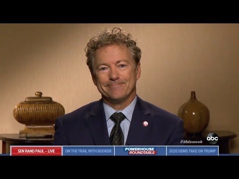 Senator Paul joins George Stephanopoulos to discuss Ongoing Congressional Investigations, Trade Wars