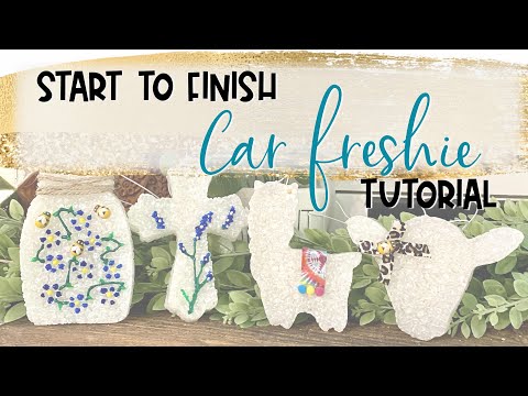  Catcrafter DIY Car Freshies Making Kit, Car Freshies