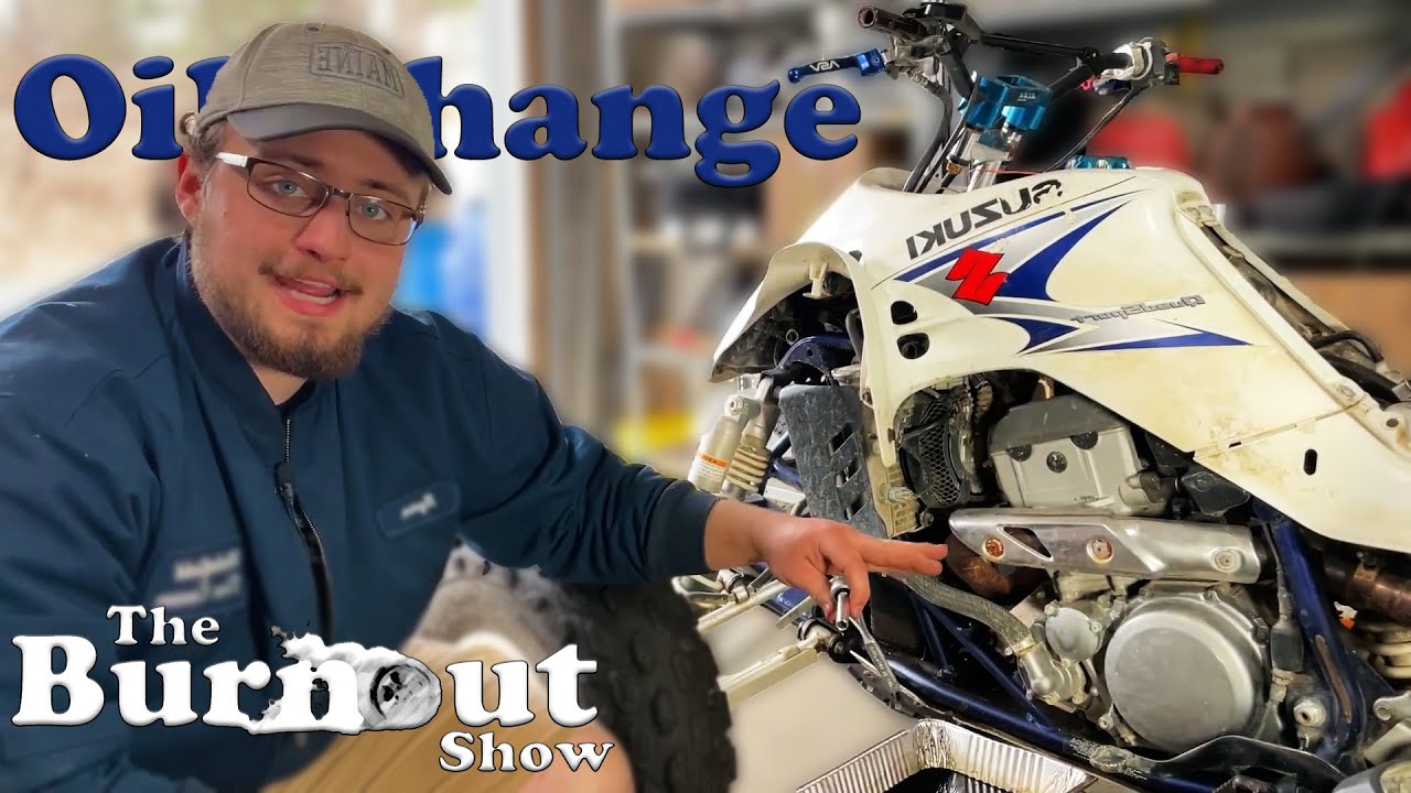 Do An Oil Change On Your ATV! 2008 Suzuki Quadsport LTZ 400 (Burnout Tutorials) YouTube