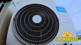 I tested my Midea home air conditioner, very impressed!!!
