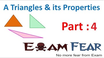 Maths Triangle and Its Properties part 4 (Perpendicular bisector) CBSE Class 7  Mathematics