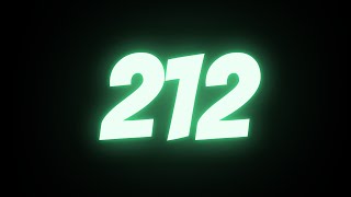 [3:32] 212 Seconds Timer Countdown with Tick Sound | 212s Alarm Timer w/ Loud Sound At The End 1080p