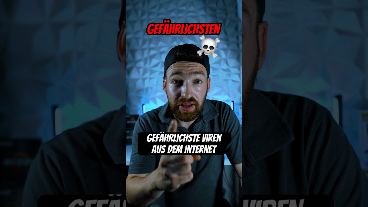 Die GEFÄHRLICHSTEN VIREN aus dem Internet 😱 