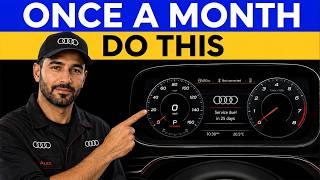 Do This Once a Month and Your Audi Will Last a Lifetime!