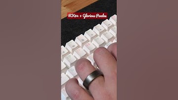 ASMR mechanical keyboard—but why this space bar though?? #shorts