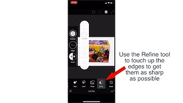 Cutting out a product in Photoshop Mix