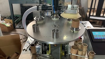 Cylinder Boxes Curling Machine(Auto Pop Off)