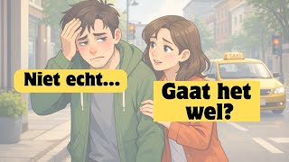 Ziekenhuis dialoog 🚑 | Langzaam Nederlands luisteren \u0026 spreken (A2–B1)