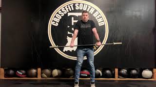 Segmented Hang Muscle Clean Progression