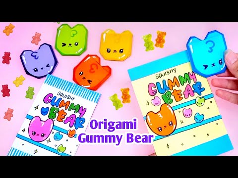 DIY Squishy Gummy bears 🐻 / Squishy toy's Idea 