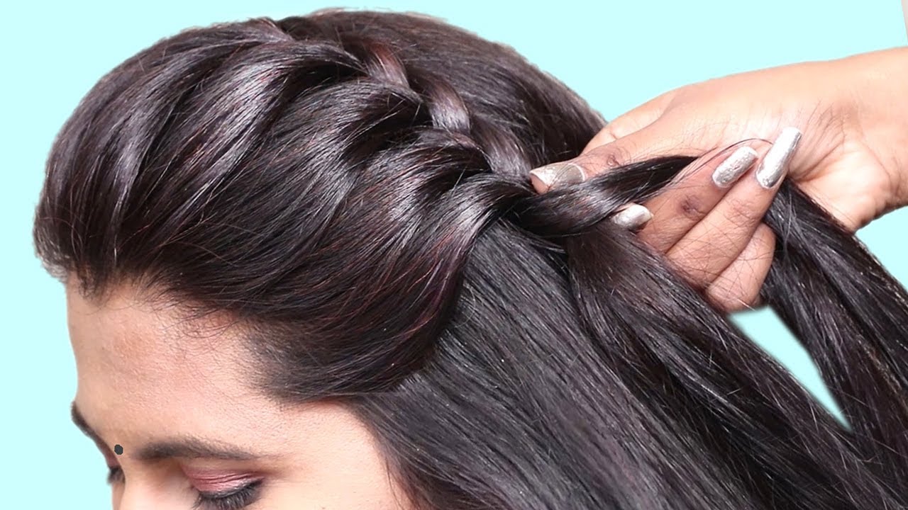 Beautiful Hairstyle for Wedding/party/Function || Different Hairstyles for  girls || Hair Style Girl - YouTube