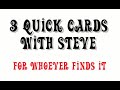 3 Quick Cards with ME - If your soulmate is married to or together with someone else WATCH THIS!!