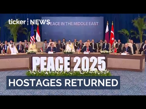 Trump leads peace pact after Gaza ceasefire