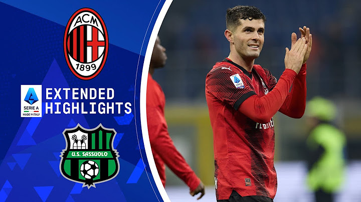 AC Milan vs. Sassuolo : Extended Highlights | Serie A | CBS Sports Golazo