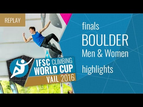 IFSC Climbing World Cup Vail Highlight Bouldering Finals