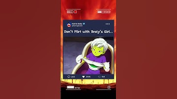 Don’t Flirt with Broly’s Girl… #dragonball #goku #anime #edit
