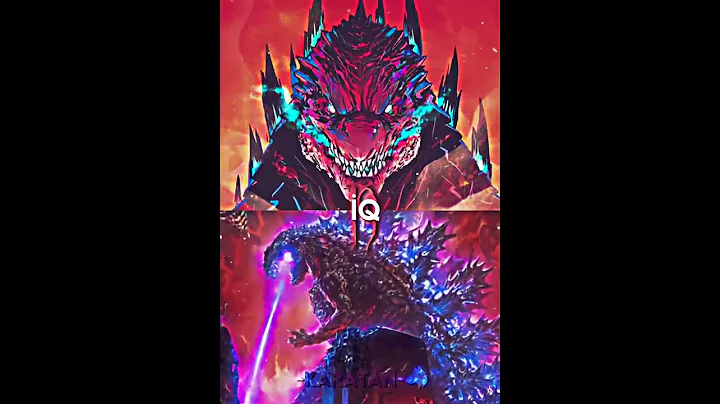 Magic domain Godzilla Vs Shin Godzilla (18th Form) #edit #vs #godzilla #monsterverse #shorts