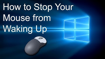 How to Stop Your Mouse from Waking Up Your Windows PC