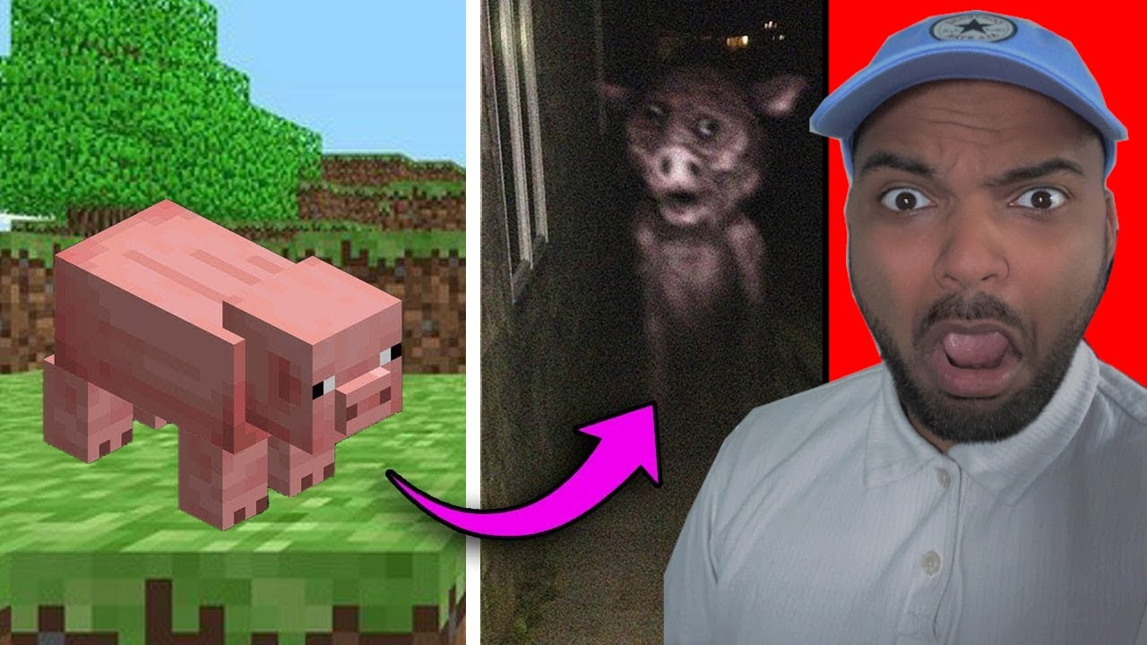 LES MOBS MINECRAFT ONT ETAIT VU DANS LA VRAIE VIE !