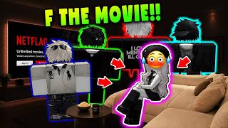 🍿 I Was the ONLY Girl at an All-Boys Movie Night... Then THIS Happened 👦  TTS Roblox Story