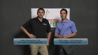 Sasho MacKenzie and Chris Como discuss the golf swing.