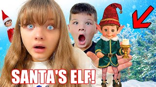 WE CAUGHT SANTA'S ELF!! Aubrey and Caleb SaVE CHRISTMAS!