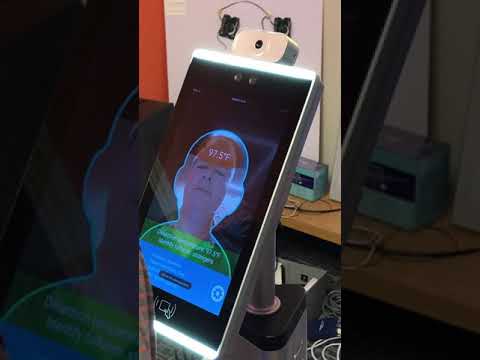 Thermal Scanning Kiosk with Facial
