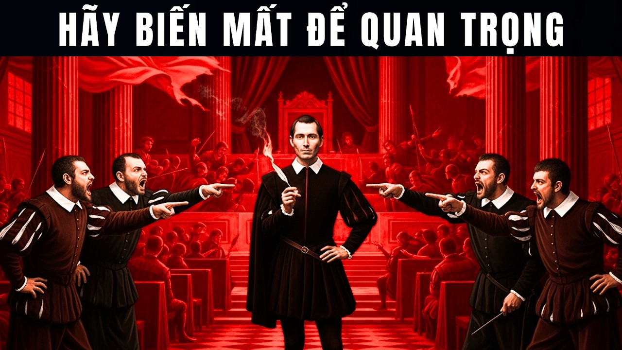 Tư Duy Thống Trị: Tại Sao Cần BIẾN MẤT Để Được Người Khác KHAO KHÁT? (Machiavelli)