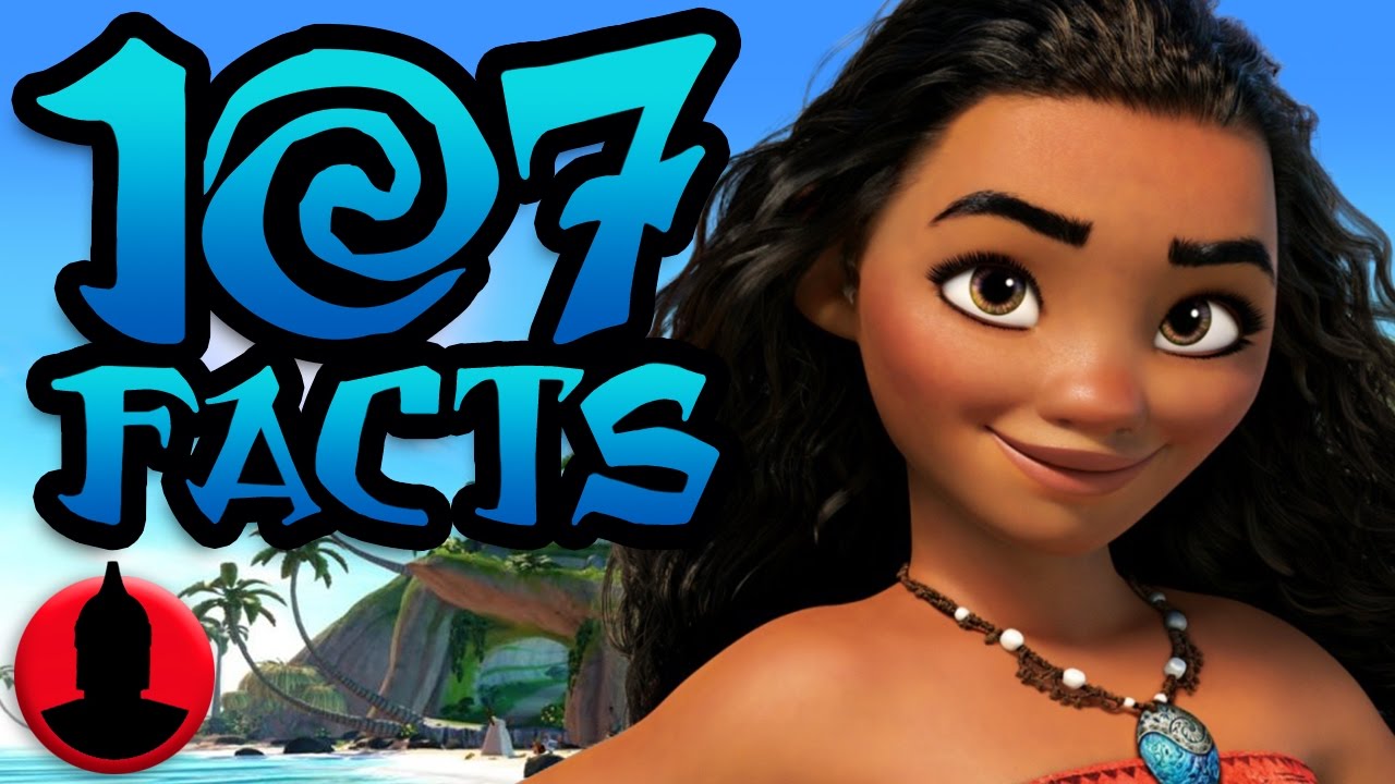 107 Disney's Moana Facts You Should Know Channel Frederator YouTube