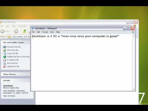 Powerful downloadable viruses![Can be used for prank]