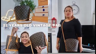 snave hjælp Mangle LOUIS VUITTON DROUOT CROSSBODY BAG | 21 YEARS OLD VINTAGE BAG - YouTube