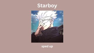 Starboy - The Weeknd (sped up) Resimi