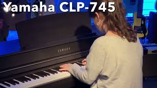 Taline demonstrates the Casio AP750 & Yamaha CLP745