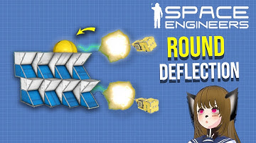 Round Ship Armor can Deflect Projectiles too, Space Engineers