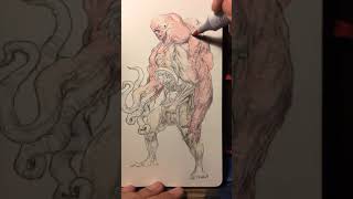 Sketchbooks in progress