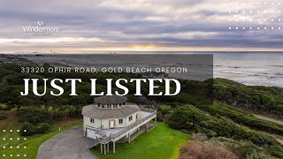 Stunning 360-Degree Coastal Retreat at 33320 Ophir Rd, Gold Beach, OR