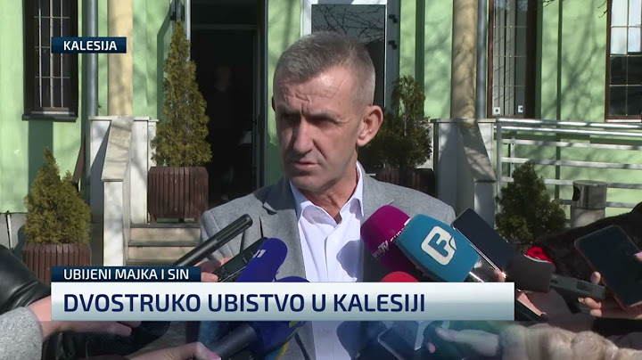 Ubijeni majka i sin: Dvostruko ubistvo u Kalesiji