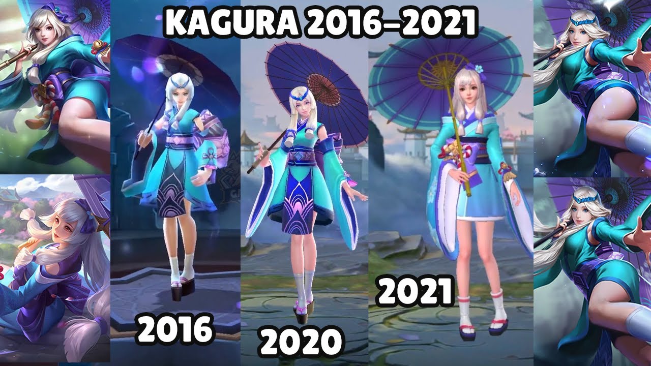 KAGURA EVOLUTION 2016-2021 МОБИЛЬНЫЕ ЛЕГЕНДЫ | MLBB