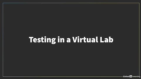 Building a VirtualBox Test Lab:- 04. Introduction to virtualization